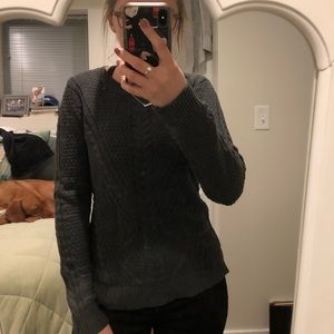 Hippie Rose gray sweater